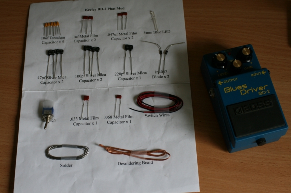 Kā mēs Boss BD-2 modojām ar Keeley Phat Mod